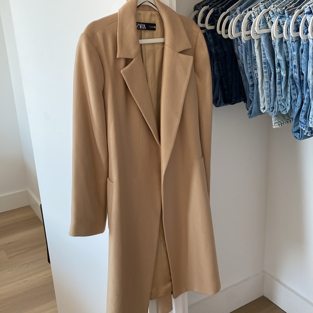 Zara Belted Coat